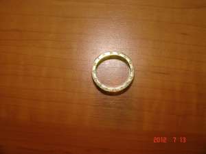 Inel Bvlgari cu pietre 14k
