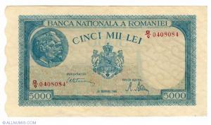 Vand bacnote din anii 1941 - 1947 (Pret nogociabil)
