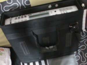 Vand Korg Triton Rack cu Moss,  Iomeza zip 100 si RackBag-ul original