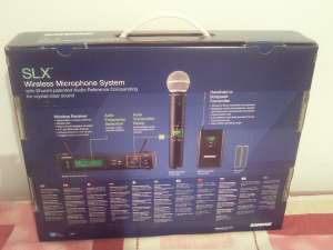 VIND SHURE SLX 24 BETA 58A NOU DIN AMERICA CU TOATE ACCESORIILE
