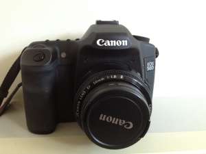 vand canon 0d si leica d lux5 + accesorii