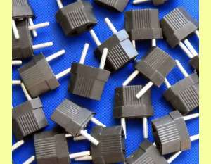 adaptor priza lamele sistem european canadian american 220v