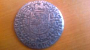 vand moneda spaniola din anul 1628 din argint