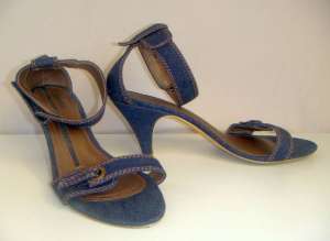 Sandale Bershka Jeans marimea 38,  NUMAI 99 RON
