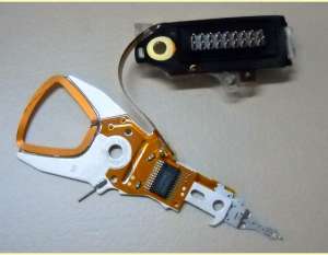 capete de citire magnetica hard disk bobina circuit electric