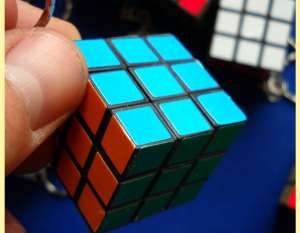 breloc cub rubik concentrare cubul culori 3x3x3 inteligenta