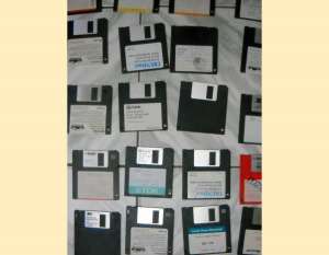 dischete de calculator 31 bucati floppy disk 1.44 mb lot
