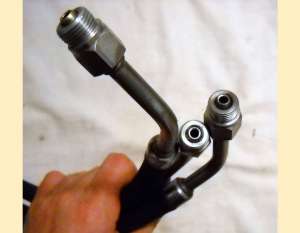 furtun de retur ford ka scurt cu imbinare plastic servo
