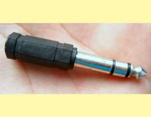 adaptor jack pentru microfon cu mufa mica la microfon mare
