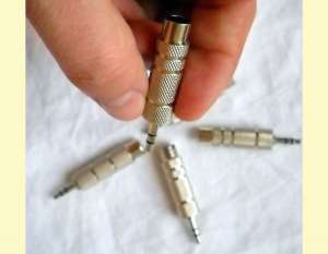 mufa jack microfon metalica mama 6, 5mm - tata 3, 5mm stereo