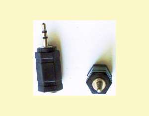 adaptor plastic jack 2.5 la 3.5 mica mare tata la mama