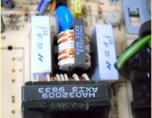 placa de baza de la monitor circuite principala tub cinescopic