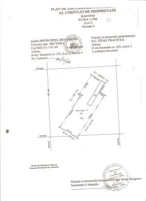 Vand teren 2570 mp incinta Grup Titan