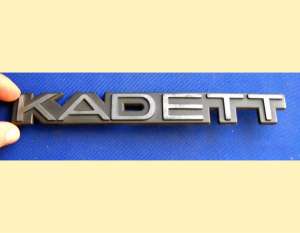 sigla semn opel kadett doar scrisul kadett emblema