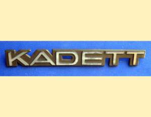 sigla semn opel kadett doar scrisul kadett emblema
