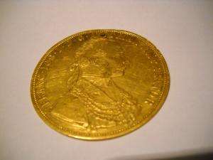 Vand moneda aur. Fata:Frang. Ios. I. D. G. Avstriae Imperator