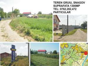TEREN INTRAVILAN GRUIU,        SNAGOV PARTICULAR