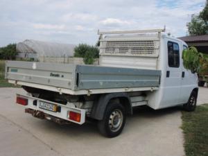 FIAT Ducato Doka Pritsche Camioneta cu Lada 2.5 D  / tel: 0744-454759 /