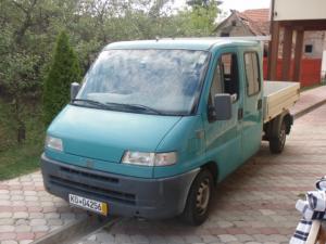 FIAT Ducato Doka Pritsche Camioneta cu Lada 2.5TDI  / tel: 0744-454759 /