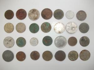Vand minicolectie de bacnote si monede vechi incepand cu anul 1858