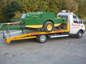 TRANSPORT TRACTOARE STIVUITOARE UTILAJE AGRICOLE NON STOP LA  