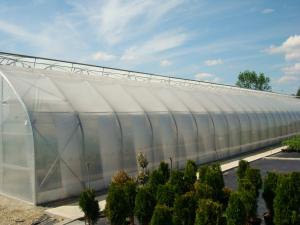 Solar de 10 m latime cu ventilatie la coama