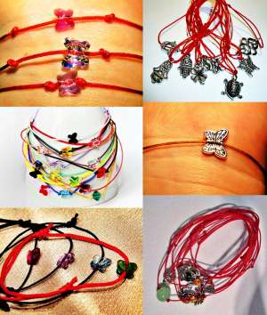 Bratari kabbalah cu cristale swarovski 15 ron