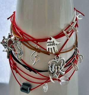 Bratari kabbalah cu cristale swarovski 15 ron