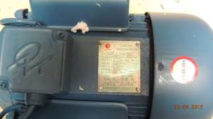 Motor Electric 3 kW,      230V 3000rpm + fulie