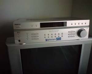 Amplituner Sony  2*100w Argintiu
