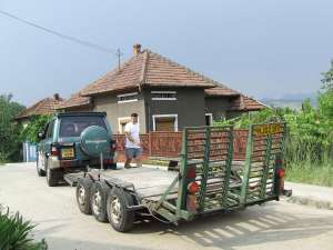 Trailer transport auto sau utilaje 3500kg