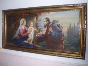 Tablou religios 
vechi peste 250 ani
