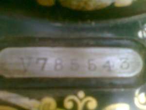 vand masina de cusut singer seria v785543