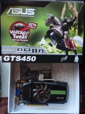 Asus nVidia GeForce GTS 450 PCI-E 1GB DDR5 128biti