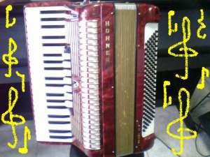 ACORDEON HOHNER VERDI 3 IMPECABIL