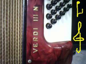 ACORDEON HOHNER VERDI 3 IMPECABIL