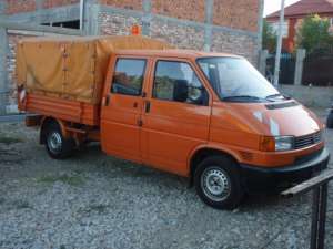 VOLKSWAGEN Transporter T4-PRITSCHE DOKA CABINA DUBLA
