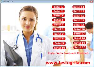 Teste Grila Asistenti Medicali