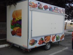 RULOTA comerciala TIP FASTFOOD,   2005