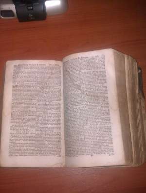 Bible foarte veche 1730-1760