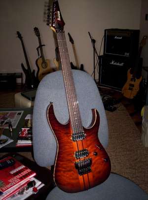 chitara electrica Ibanez RGT 320Q RBB