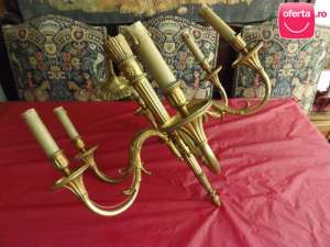 2 LUSTRE SI 2 APLICE STIL LOUIS XVI 1250 EURO