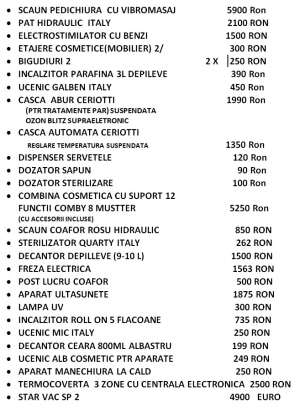 Aparatura Salon Infrumusetare Pret Convenabil