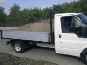 TRANSPORT  cu basculanta agregate balastiera nisip,           pietris,           piatra,           b