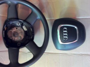 AIRBAG CU VOLAN AUDI A4,   A3. A6,   A8. CULOAREA NEGRU