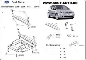 Scut motor Ford Fiesta