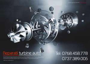 TURBINE AUTO - TURBOSUFLANTE - REPARATII - RECONDITIONARI - VANZARI - CU GARANTIE 12 LUNI,  FARA LIM