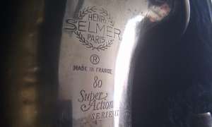 Vand Saxofon Selmer Super Action Serie II - France