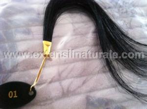 Extensii din par natural cu cheratina 2 ron buc