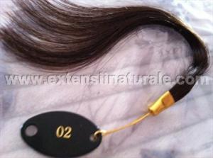 Extensii din par natural cu cheratina 2 ron buc